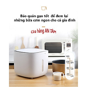 Mua  Kèm Cốc Đong Gạo  Thùng Đựng Gạo Thông Minh Chống Ẩm - Mẫu Mới Size Lớn - Hàng Cao Cấp - Giao Màu Ngẫu Nhiên
