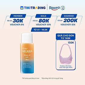 Kem chống nắng nâng tông Skin Aqua Tone up Latte Beige cho mọi tông da, dạng tinh chất Sunplay Skin Aqua Tone Up UV Essence Latte Beige SPF 50+ PA++++ 50g
