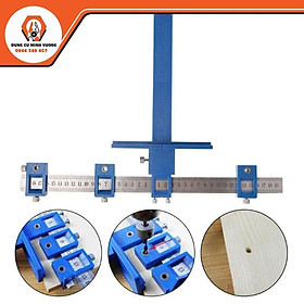 Mua Cữ khoan tay nắm tủ - Thước định vị lỗ khoan 2 chiều - Dụng cụ đồ nghề thợ làm mộc tiện lợi