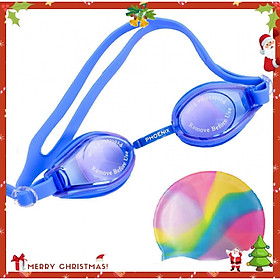 Kính Bơi Phoenix 204 cao cấp - Tặng nón bơi (Giao màu ngẫu nhiên)