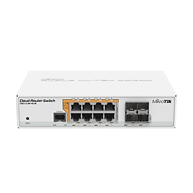 Thiết bị Cloud Router Switch Mikrotik CRS112-8P-4S-IN - Hàng chính hãng