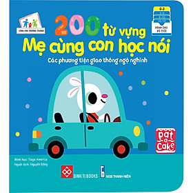 Hình ảnh 200 Từ Vựng Mẹ Cùng Con Học Nói - Các Phương Tiện Giao Thông Ngộ Nghĩnh