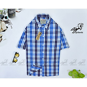 Áo sơ mi nam tay ngắn kẻ sọc mẫu mới, chất liệu vải cao cấp, thoáng mát, bền đẹp, Form áo mặc tôn dáng, nam tính, sang trọng và lịch thiệp A0011