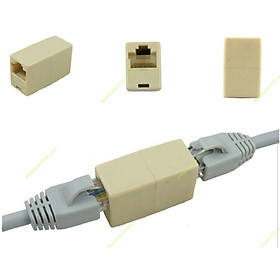 Mua Đầu nối đầu cáp mạng chuẩn RJ45 - Nối dài dây cáp mạng/internet (cáp đồng)