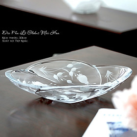 Mua Đĩa đựng Hoa quả Globus Pha lê Bohemia Tiệp khắc