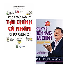 Combo 2 Cuốn Kỹ Năng Quản Lý Tài Chính Hay- Kỹ Năng Quản Lý Tài Chính Cá Nhân Cho GenZ+Đánh Thức Tiềm Năng Tài Chính