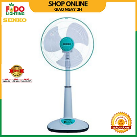 Quạt Điện Đứng Senko L1638 - Giao Màu Ngẫu Nhiên - Hàng Chính Hãng