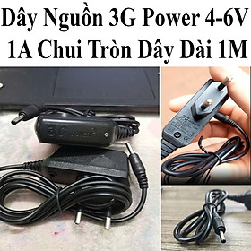 Dây Nguồn 3G Power 4-6V 1A Chui Tròn Dây Dài 1M