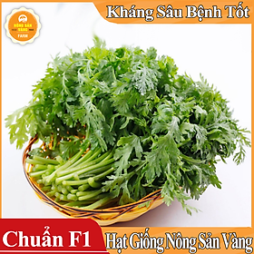 Hình ảnh Hạt giống Rau Cúc Té , Rau Tần Ô ( Gói 20 Gram ) - Nông Sản Vàng