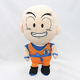 Gấu Bông Krilin Trong Dragon Ball (30 Cm) Gb180 (Tặng 1 Móc Khóa Dây Da Pu Đính Đá Lấp Lánh)