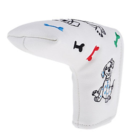 Waterproof PU Leather Golf Blade Putter Head Cover Headcover Protector Replacement Accessories