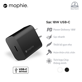 Mua Sạc Mophie Power Delivery 18W 1 USB-C - 409905680 - Hàng chính hãng
