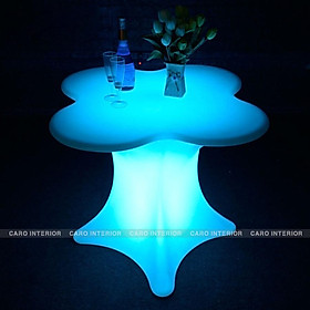 Mua Bàn ghế ngoài trời - BÀN NHỰA CAFE PHÁT SÁNG  BÀN NHỰA LED QUẦY BAR B36 Linhlandecor