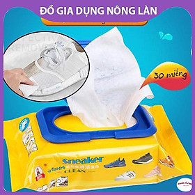 Mua Hộp khăn giấy ướt lau giầy sneaker NL Shop  khăn lâu đa năng tiện lợi