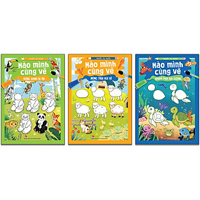 Combo Nào Mình Cùng Vẽ (3 Cuốn)