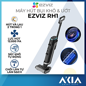 Mua Máy hút bụi cầm tay khô và ướt Ezviz RH1 - Lực hút mạnh 12000 Pa  chổi lăn và sấy khô tự động  kiểm soát lượng nước - Hàng chính hãng