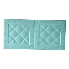 3D Tile Brick Wall Sticker Self-Adhesive Design DIY Wallpaper Panels Decor