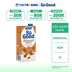 Sữa Hạnh Nhân So Good 1Lít