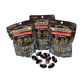Viên giấm đen giảm cân Orihiro Nhật Bản giúp giảm cân, thải độc, đẹp da, 216 viên/túi - HÀNG CHÍNH HÃNG