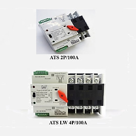 Mua Bộ chuyển nguồn ATS 100A 2P và 4P LW chuyển đổi 2 nguồn điện tự động không gây mất điện