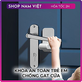 Khóa Trẻ Em Khóa Chặn Tay Nắm Cửa Cần Gạt