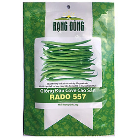 Hạt giống đậu cove cao sản Rado 557