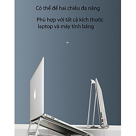 Mua Giá Đỡ Máy Tính  Laptop  iPad  Macbook Hợp Kim Nhôm Cao Cấp. Hỗ Trợ Tản Nhiệt Chống Mỏi Cổ  Vai  Gáy. Hàng Nhập Khẩu Chính Hãng Cao Cấp KitAcoom