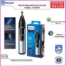 Máy tỉa lông mũi và tai Philips NT5600 Chiều rộng mũi dao 21 mm  Bảo hành chính hãng 24 tháng