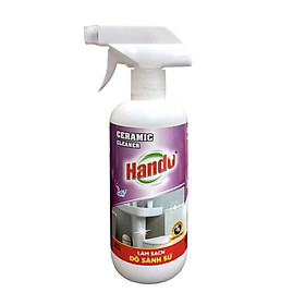 Chai xịt làm sạch đồ dùng bằng sứ Hando 570ml