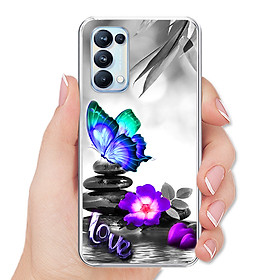 Ốp lưng điện thoại OPPO RENO 5 - Silicon dẻo - 0134 LOVE07 - Hàng Chính Hãng