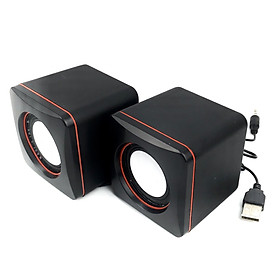 Mua Loa Máy Tính Mini 2.0 Có Dây GUTEK G101 Hình Xí Ngầu Với Jack Cắm 3.5 Nhỏ Gọn Âm Thanh Chất Lượng Dùng Được Cho Cả Điện Thoại  - Hàng chính hãng