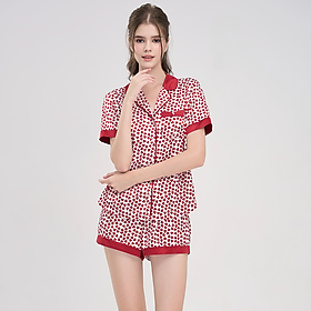 Bộ Đồ Short Satin Nữ Vincy Thoáng Mát BSS090W21