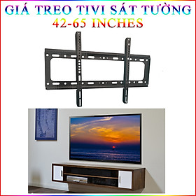 Mua Khung Treo Tivi Thẳng 42-65 Inches Trọng Tải 55Kg Tện Dụng Dễ Dàng Lắp Đặt