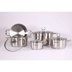 Mua Bộ nồi inox đáy từ SH895 SUNHOUSE - Hàng chính hãng