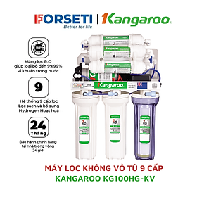 Máy lọc nước Kangaroo Hydrogen KG100HG-KV không vỏ bảo hành trong 24 tháng- Hàng chính hãng