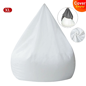 Mua Lót Ghế Lười Hạt Xốp 3ii Home Hình Trái Lê Màu Trắng Size M 80x100cm