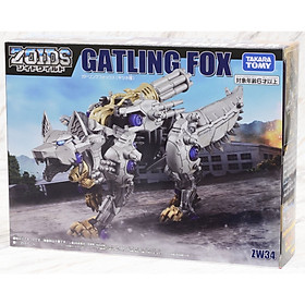 Chiến Binh Thú ZW34 Gatling Fox (Zoids Wild - Thú Vương Đại Chiến)