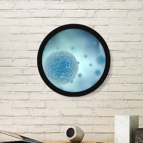 Modern Round Free Combination Frame Wall Hanging No-trace Photo Frame Home Art Decoration