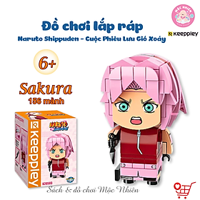 Đồ chơi lắp ráp xếp hình Keeppley - Nhân vật Naruto Sasuke Sakura Kakashi - Dành cho bé trai từ 6 tuổi