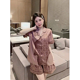 Bộ Đồ Ngủ TNQN B689 Lụa Quảng Châu Cao Cấp Sang Trọng