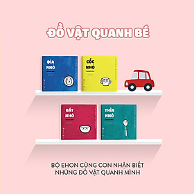 Download sách Combo 4 cuốn truyện tranh Ehon Nhật Bản - Đồ Vật Quanh Bé (Bát nhỏ, Thìa nhỏ, Cốc nhỏ, Đĩa nhỏ) - Dành cho trẻ từ 0 - 6 tuổi