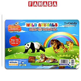 Sách - Flashcard Dạy Trẻ Theo Phương Pháp Glenn Doman - Động Vật Hoang Dã