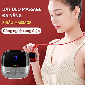 Dây đeo massage cổ vai gáy xung điện LP-A7 Electric Neck Massager Smart TENS+EMS Portable