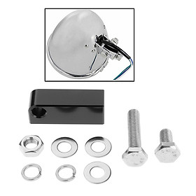 Motorcycle Headlight Mount Extension Bracket Head Light Mounting for Harley FXST Softail FXDWG FXWG  FXSB Breakout FXCWC Rocker C