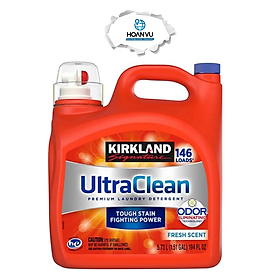 Nước Giặt Kirkland Ultra Clean Premium Laudry Detergent 5.73L Đỏ