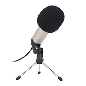 Micrô Ngưng Tụ Để Bàn BM830 USB PoDCast Với Chân Đế Gấp Cho PC Điện Thoại Karaoke