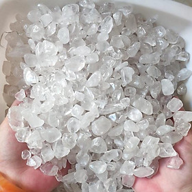 Mua Đá Thach Anh Vụn Đã Mài Cạnh - Công Dụng Trấn Trạch Phương Vị Xấu Và Hóa Giải Sát Khí Nhà Vệ Sinh (500 gr)