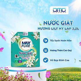 Túi nước giặt Maxpure Hương Lily Hy Lạp 3,2L