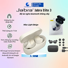 Mua Bộ tai nghe bluetooth không dây Jabra Elite 3 Philips - Hàng Chính Hãng - Bảo Hành 12 Tháng