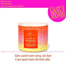 Mua Nến thơm Bath and Body Works Sunshine Mimosa 3 bấc